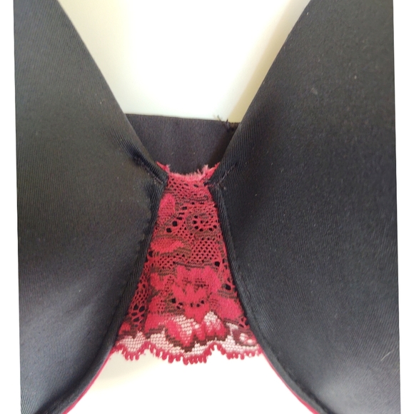 Soma Vanishing Back Full Coverage Lace Trim Underwire Bra 36DDD - Picture 4 of 11